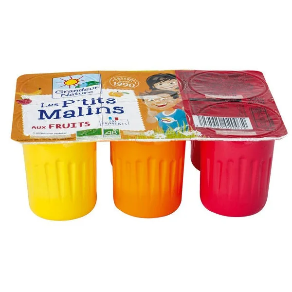 Fromage frais aux fruits 3% 6x60g