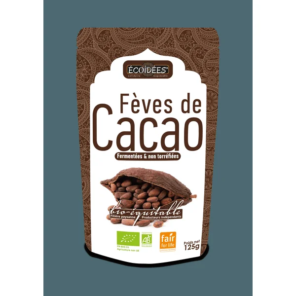Fèves Cacao Crues Entières
