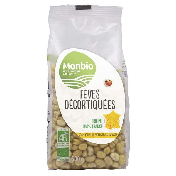 Fèves décortiquées France 500g