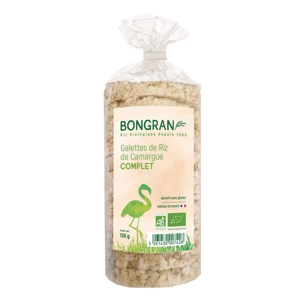 Galettes de riz de camargue complet 130g