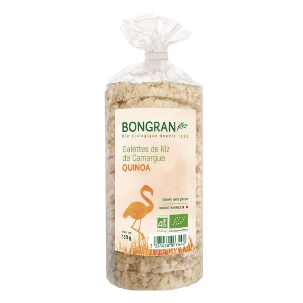 Galettes de riz de camargue quinoa 130g