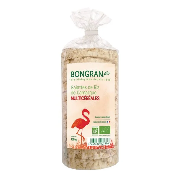 Galettes de riz multicéréales 130g