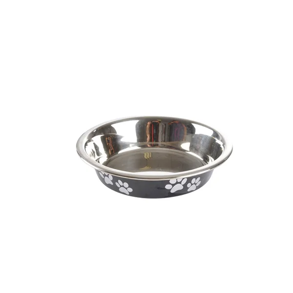 Gamelle pattes inox noire D12cm