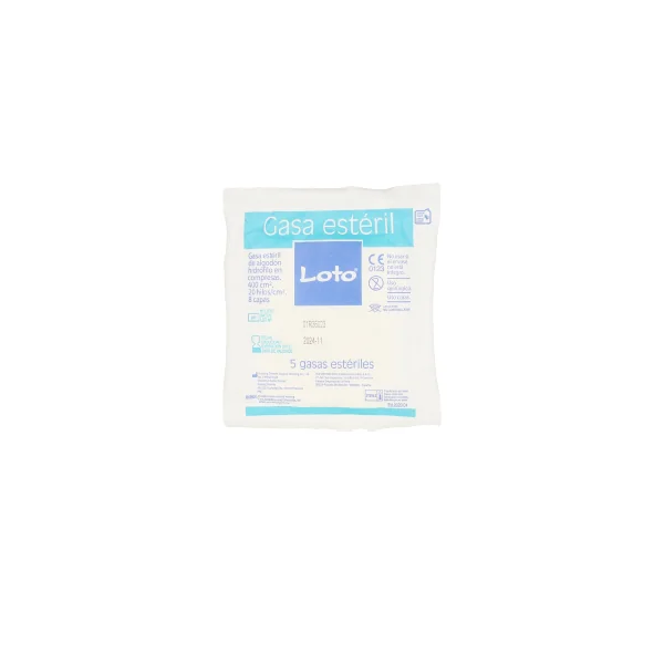 gaze hydrophile douce LOTO 100% coton