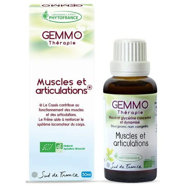 GEMMO Muscles articulations 30ml