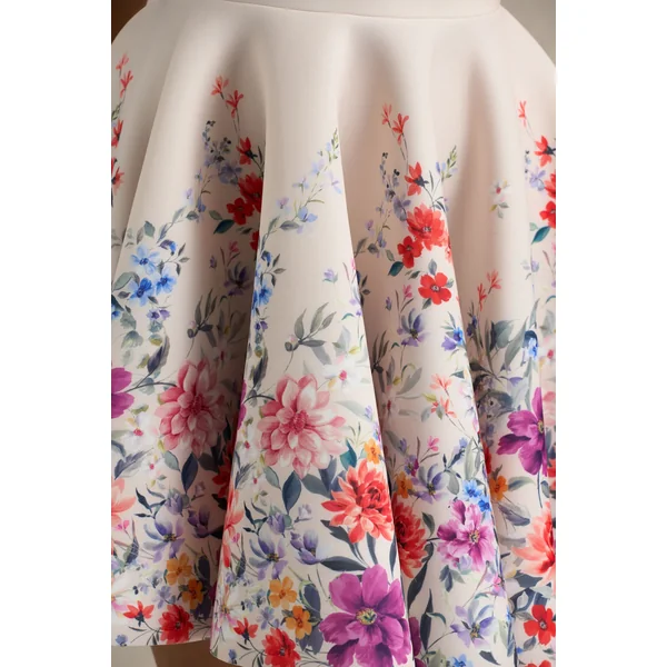 Gemstone | Mini-Robe à encolure carrée imprimé floral rose pâle