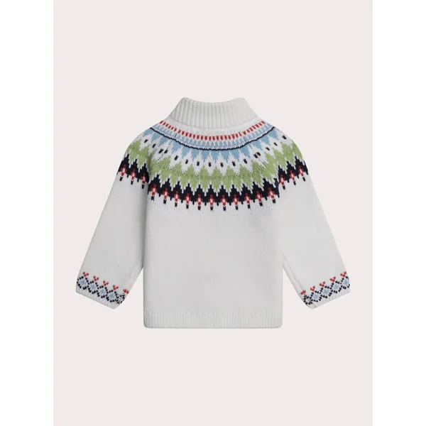 Gilet jacquard pour bébé garçon - Soins Bébé Naturels & Produits Maman Après Naissance
