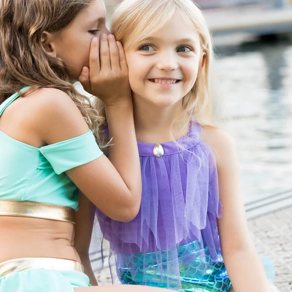 Girl's mermaid two-piece swimsuit