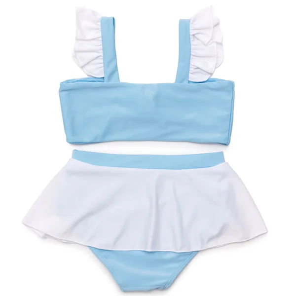 Girls' two-piece princess swimsuit
