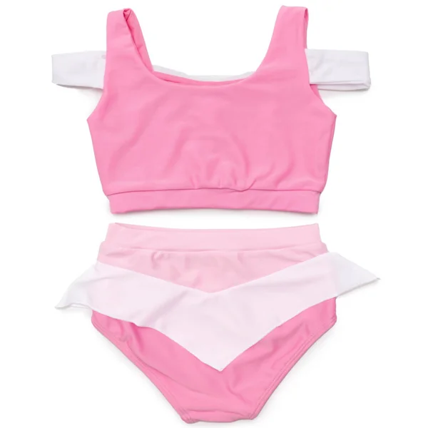 Girls' two-piece princess swimsuit