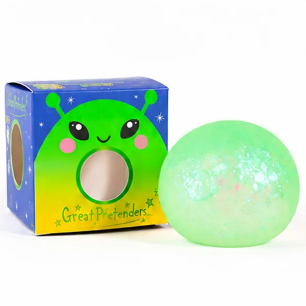 Glitter squishy stress ball, random colour