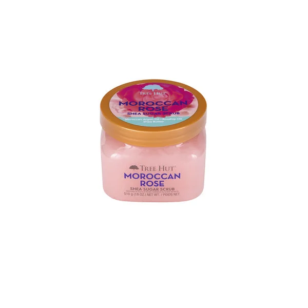 gommage au sucre rose marocain