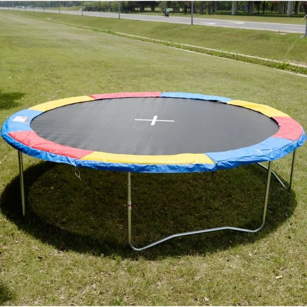 GOPLUS Coussin de protection pour trampoline de 2,43m Remplacement coussin de ressorts larg 29cm Multicolore