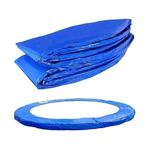 GOPLUS Coussin de protection pour trampoline de 3,96m Remplacement coussin de ressorts durable pour trampoline Bleu