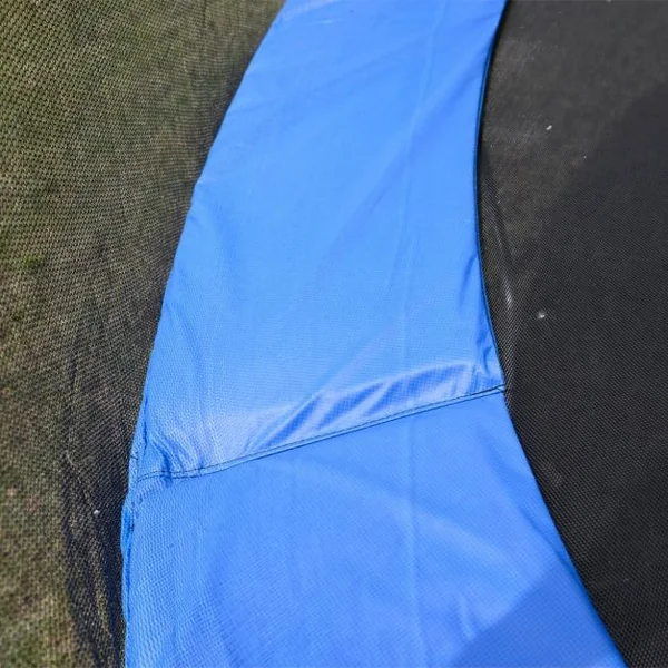 GOPLUS Coussin de protection pour trampoline de 3,96m Remplacement coussin de ressorts durable pour trampoline Bleu