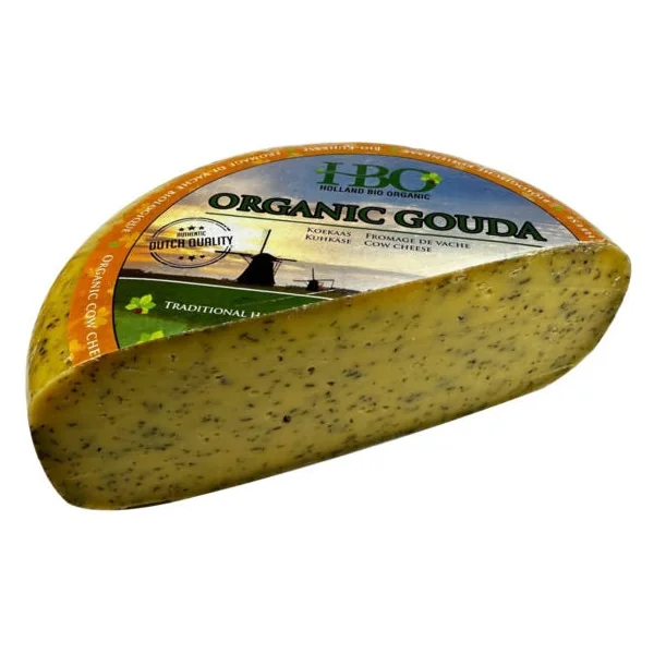 Gouda jeune lpast ail des ours 34% MG
