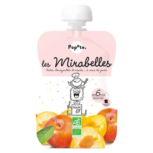 Gourde mirabelle 120g