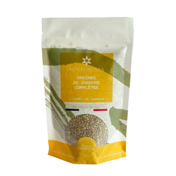 Graine de chanvre complète 200g