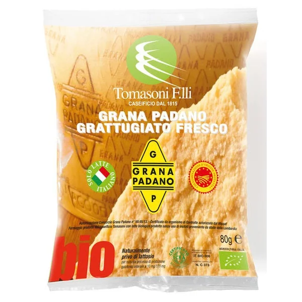 Grana padano rapé DOP 80g