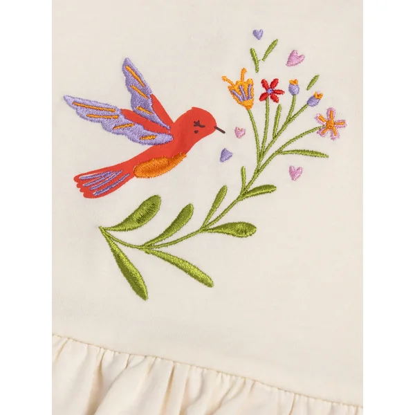 Grenouillere colibri pour bébé fille - Soins Bébé Naturels & Produits Maman Après Naissance