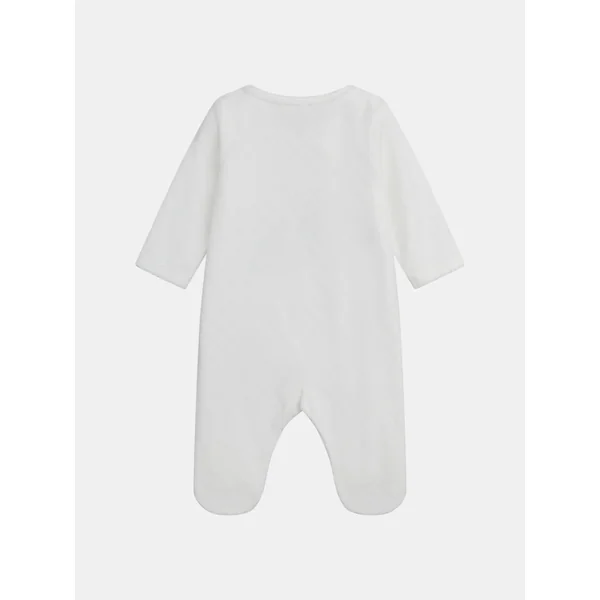 Grenouillère naissance avec broderie colorée - Soins Bébé Naturels & Produits Maman Après Naissance