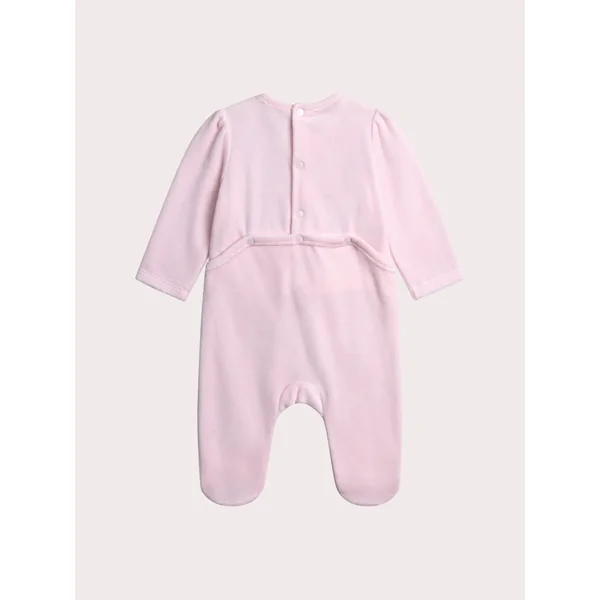 Grenouillère rose pale pour bébé fille - Soins Bébé Naturels & Produits Maman Après Naissance