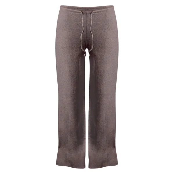 Gris Champignon Pantalon Large Taille Basse Côtelé Doux Ensemble Coordonné