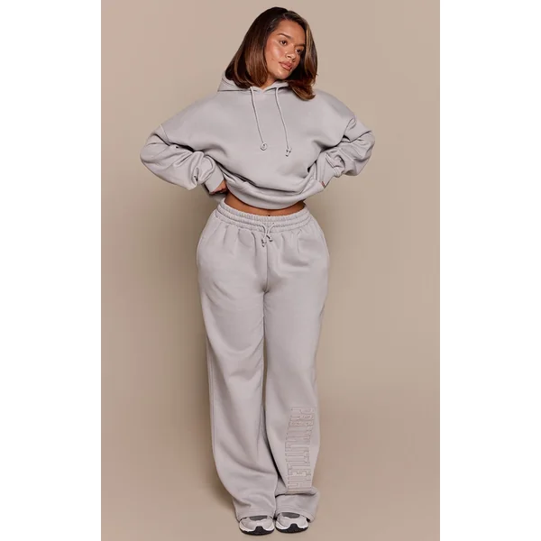 Gris Délavé Jogging Shape PrettyLittleThing