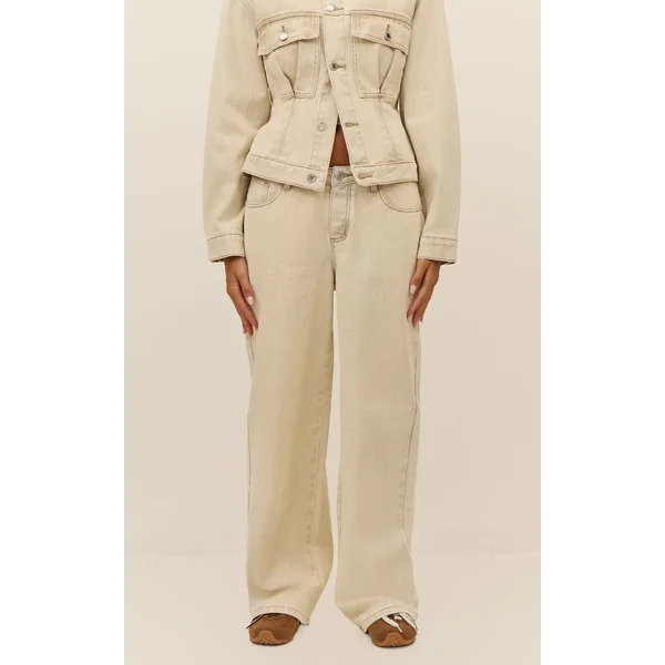 Gris Pierre Jean Droit À Taille Échancrée
