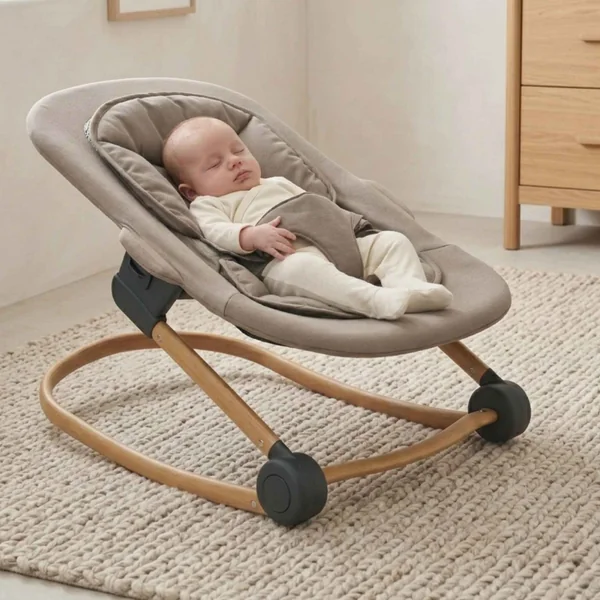 Grow With Me Shady Grey high chair and bouncer pack
