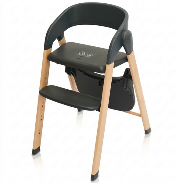 Grow With Me Shady Grey high chair and bouncer pack