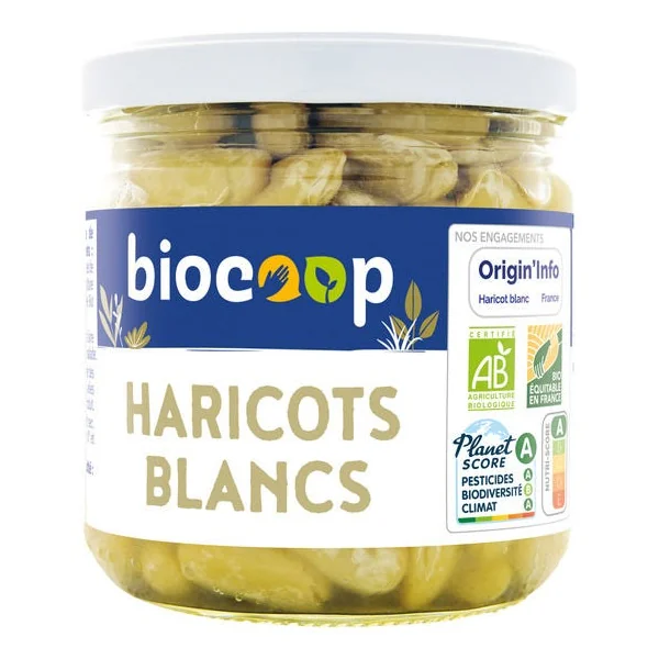 Haricots blancs 280g net égoutté