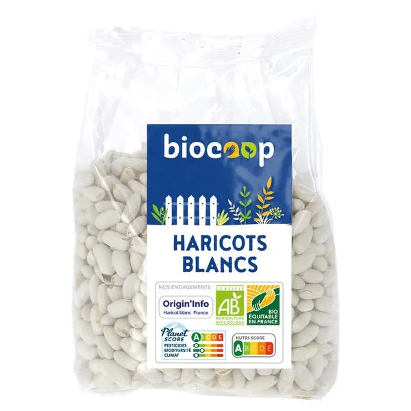 Haricots blancs lingots 500g