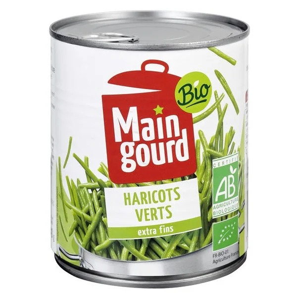 Haricots verts extra fins 440g