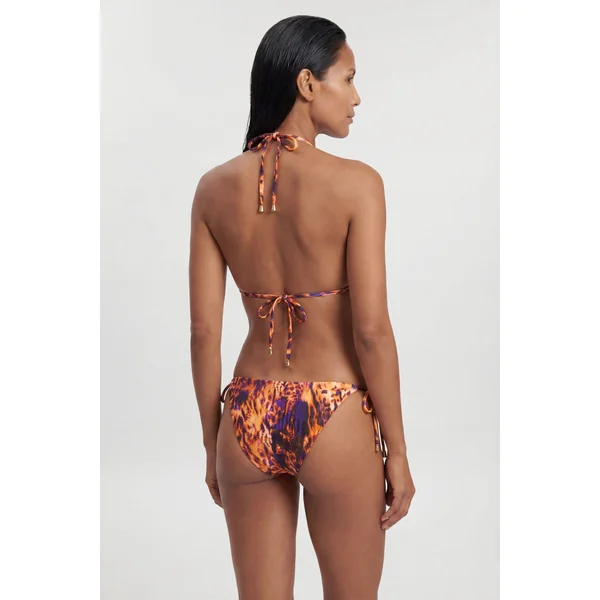 Haut De Bikini Imprimé Animal Abstrait