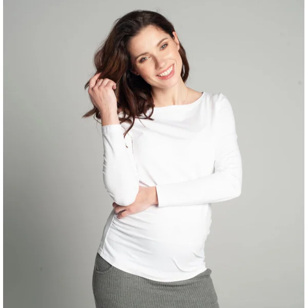 Haut de grossesse en coton - VEGAN - Reste 1L