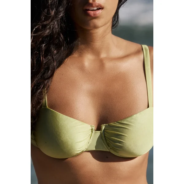Haut de maillot corbeille satiné - Etam x Hôtel Mahfouf