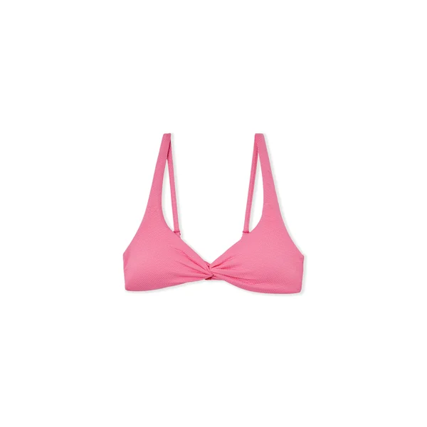 Haut de maillot de bain brassière texturé avec pads amovibles