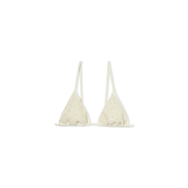 Haut de maillot triangle avec perles - Etam x Hôtel Mahfouf