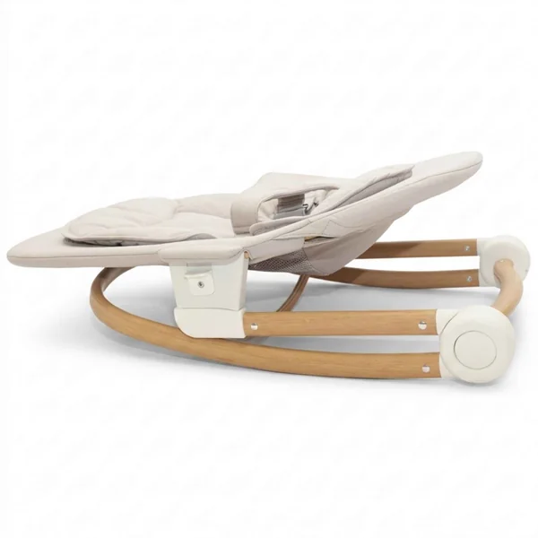 Highchair and evolving bouncer set Grow With Me Pure White