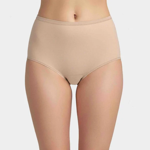 High-waist Lyocell (TENCEL™) dailys brief for daily discharge