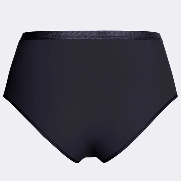 High-waist women's lyocell second-skin seamless brief