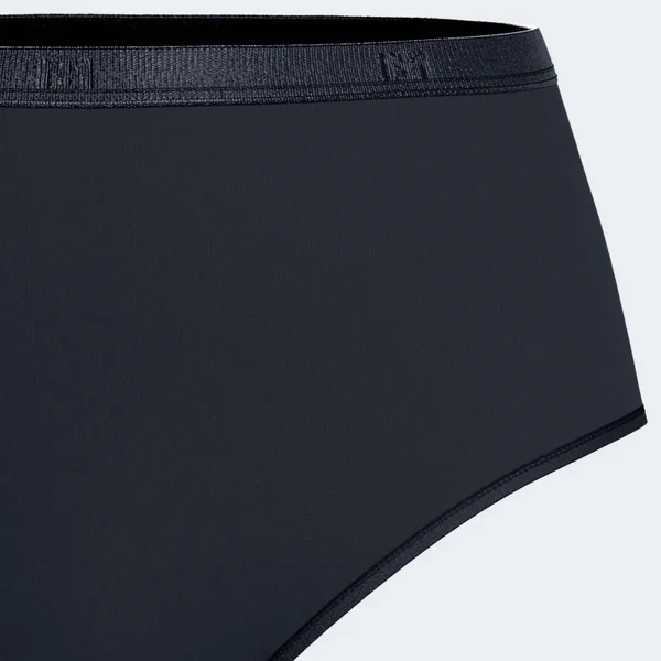 High-waist women's lyocell second-skin seamless brief