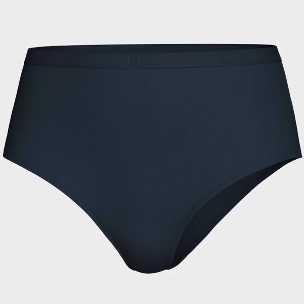 High-waist women's lyocell second-skin seamless brief