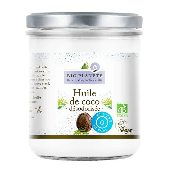 Huile de coco désodorisée 40cl