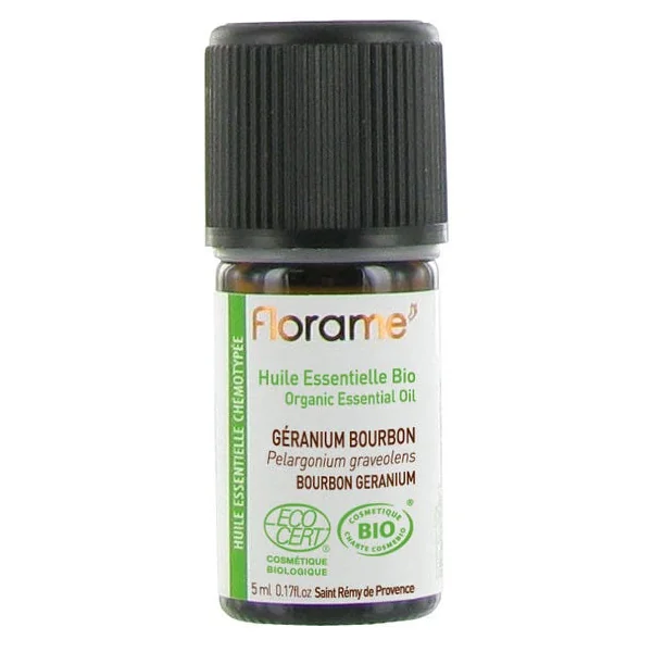 Huile essentielle géranium bourbon