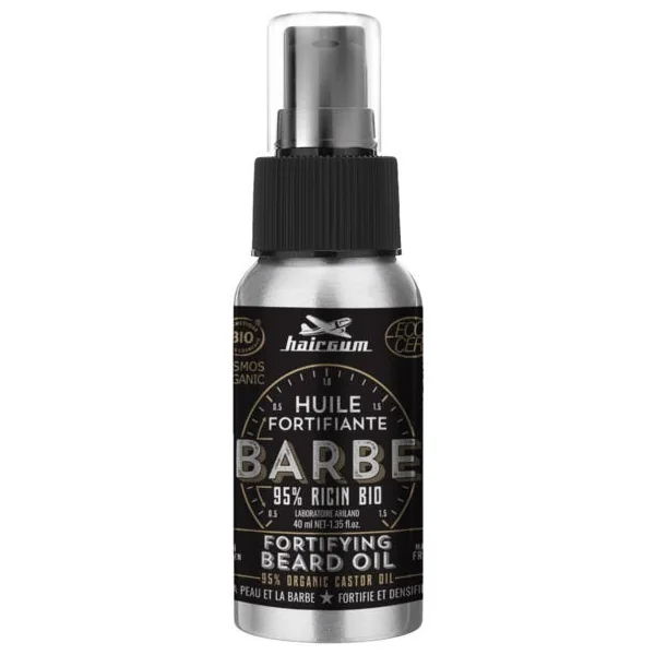 Huile fortifiante barbe ricin 40ml
