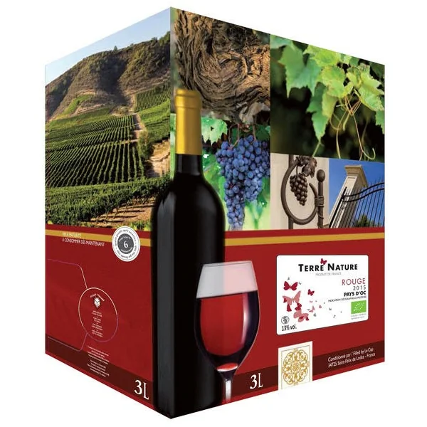 IGP Pays d'Oc rouge Jour Paisible 3L