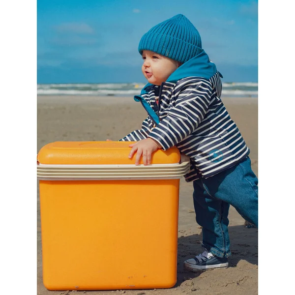 Imperméable rayé pour bébé garçon - Soins Bébé Naturels & Produits Maman Après Naissance
