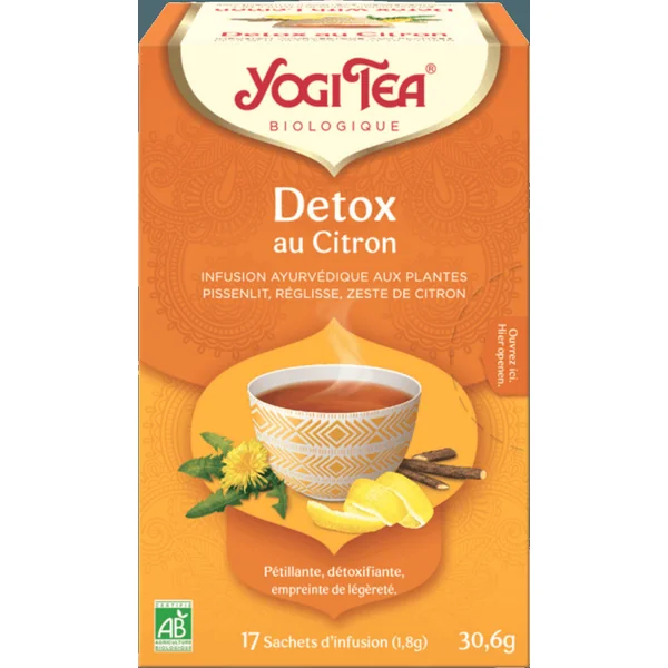 Infusion Détox Citron